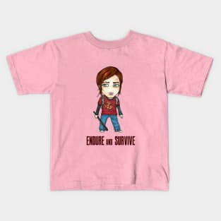 Endure and survive Kids T-Shirt